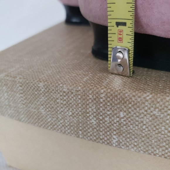 Jasmin Pink Suede Flats Sz 9 - Picture 6 of 6